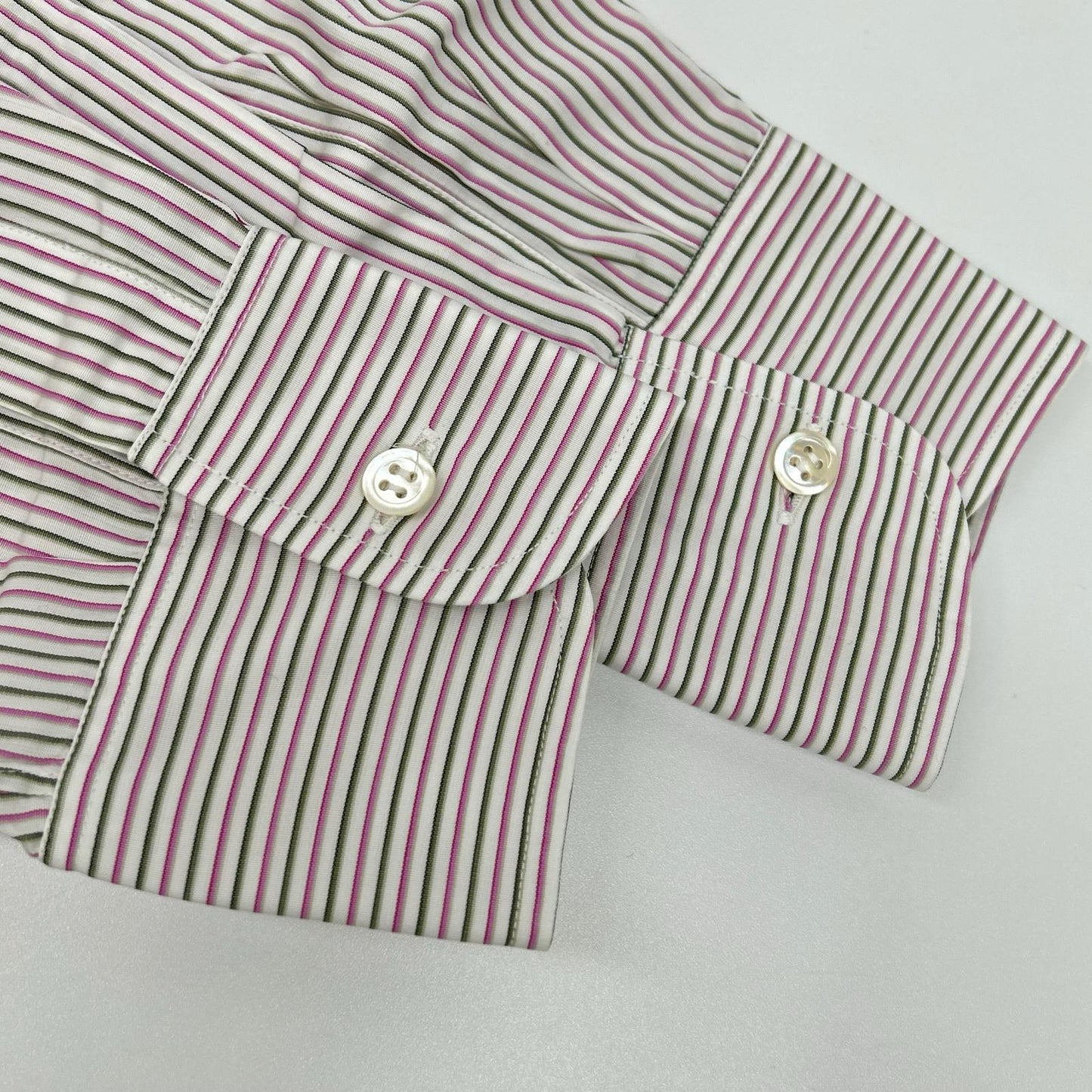 ARNYS Multi-color Stripe Cotton Long Sleeve Shirt