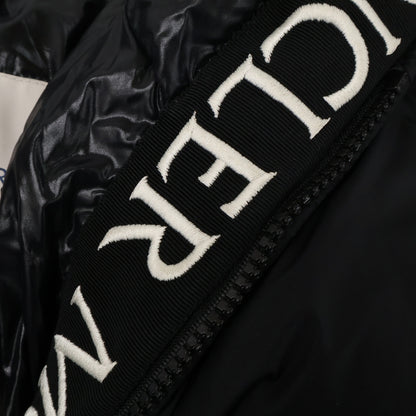 Moncler MONTCLA Inner Logo Tape Hooded Jacket Black Size 4