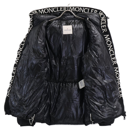 Moncler MONTCLA Inner Logo Tape Hooded Jacket Black Size 4