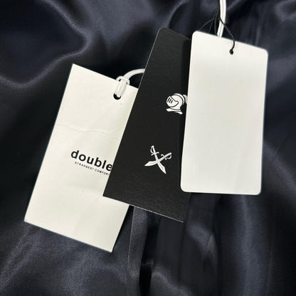 doublet 18AW BONDING OVERSIZED Wool Peacoat Navy Coat Size M