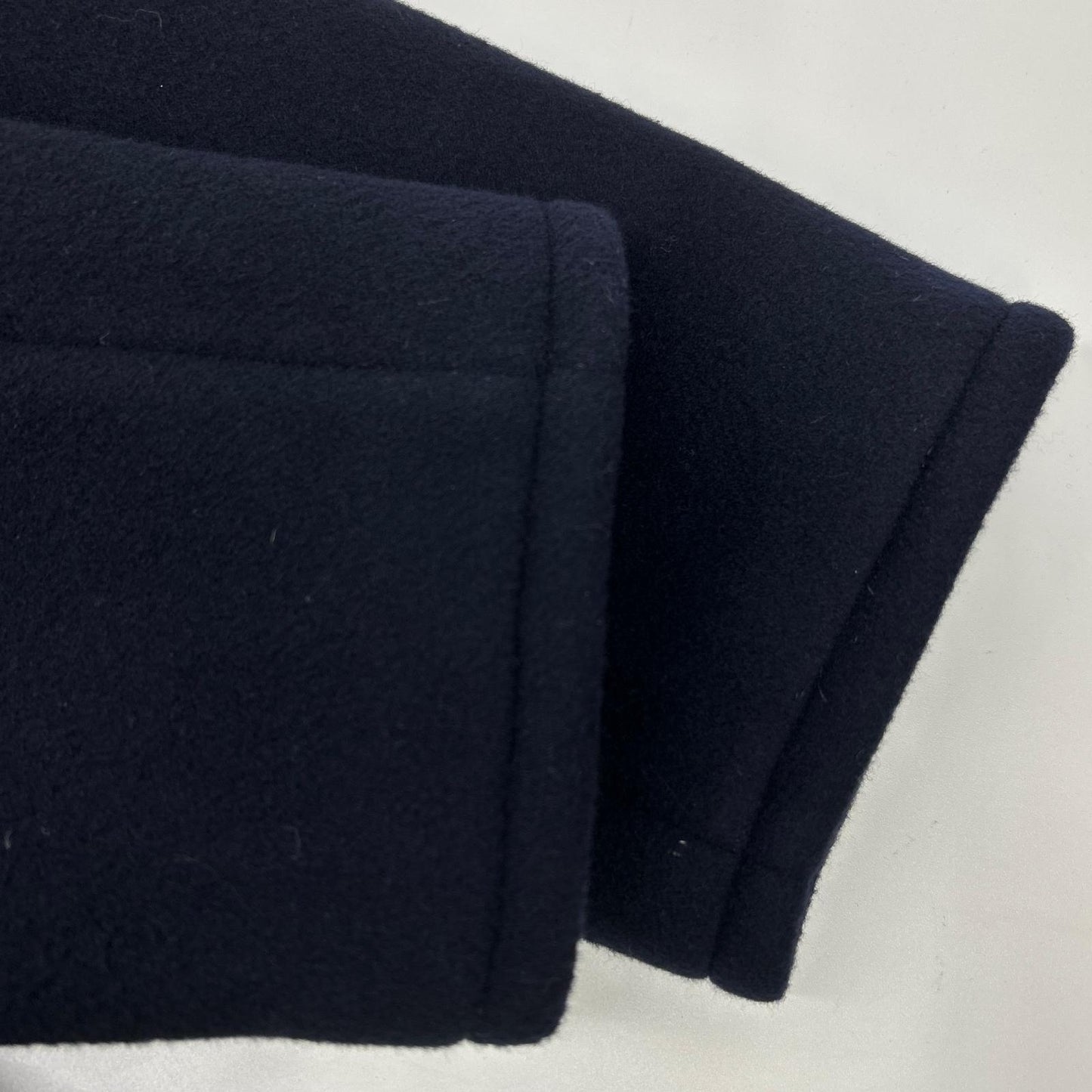 doublet 18AW BONDING OVERSIZED Wool Peacoat Navy Coat Size M