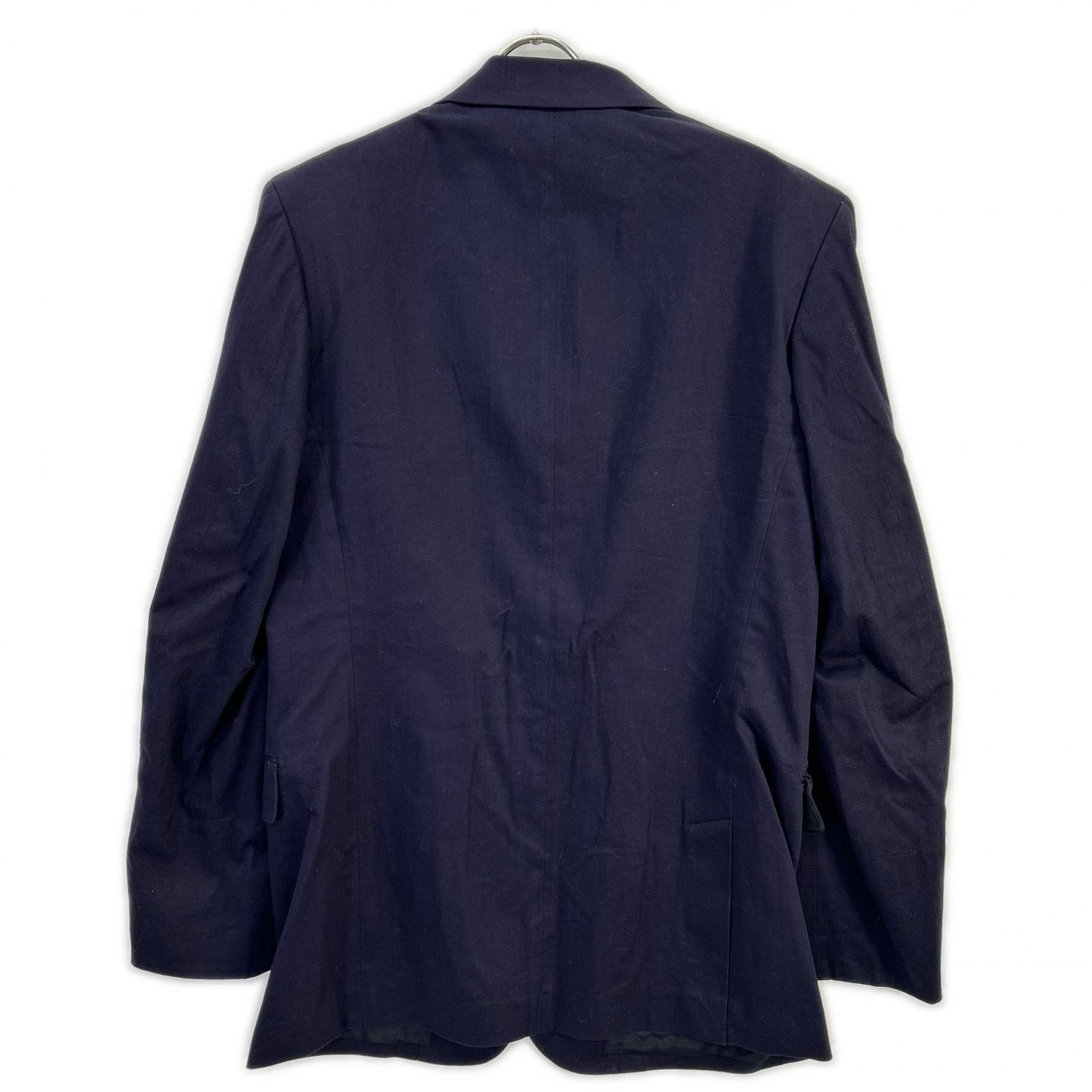 Yohji Yamamoto POUR HOMME Silver Button Blazer Navy Size 3