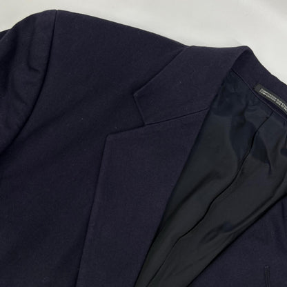 Yohji Yamamoto POUR HOMME Silver Button Blazer Navy Size 3