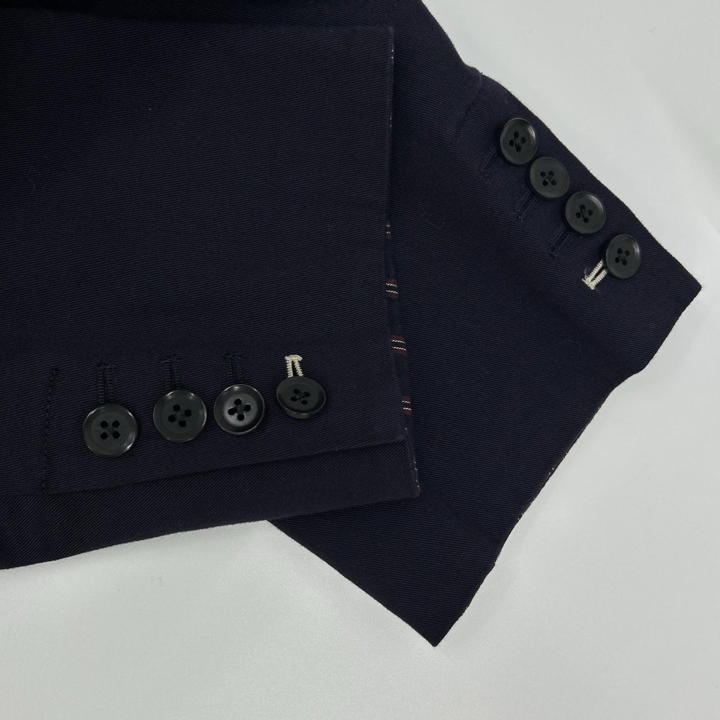 Yohji Yamamoto POUR HOMME Silver Button Blazer Navy Size 3