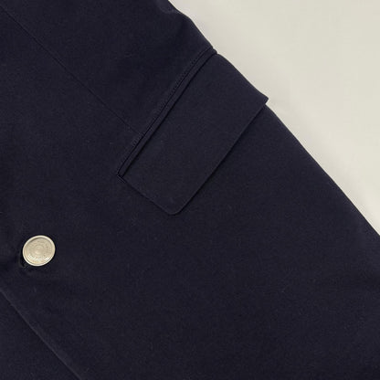 Yohji Yamamoto POUR HOMME Silver Button Blazer Navy Size 3