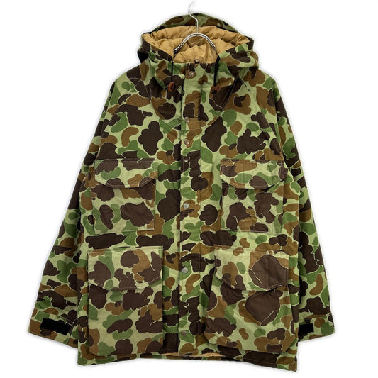 cabelas USA Camo GORE-TEX Fishing Jacket Khaki Brown