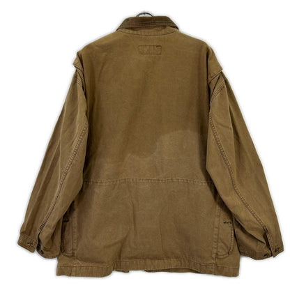 AUTOUR DU MONDE French Cotton Hunting Jacket Beige