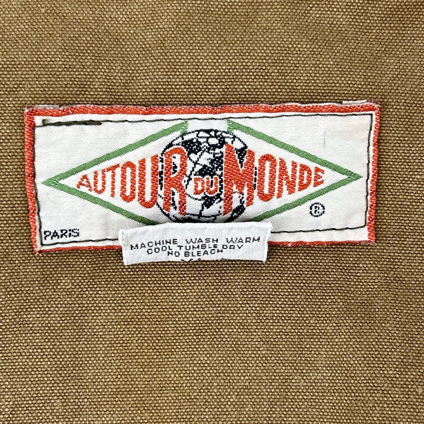 AUTOUR DU MONDE French Cotton Hunting Jacket Beige