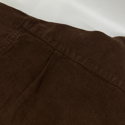 VISVIM Long Rider Dyed Cotton Hemp Long Sleeve Shirt Brown Size 5