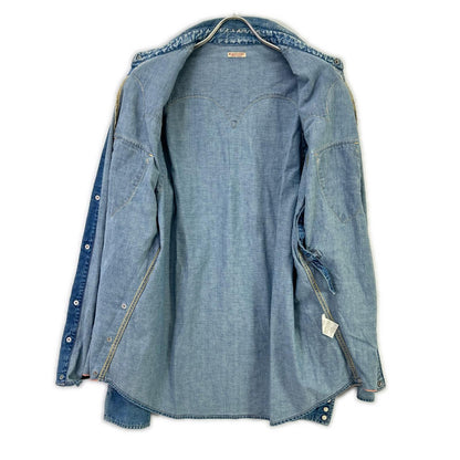 KAPITAL Western Denim Shirt Indigo Size XL