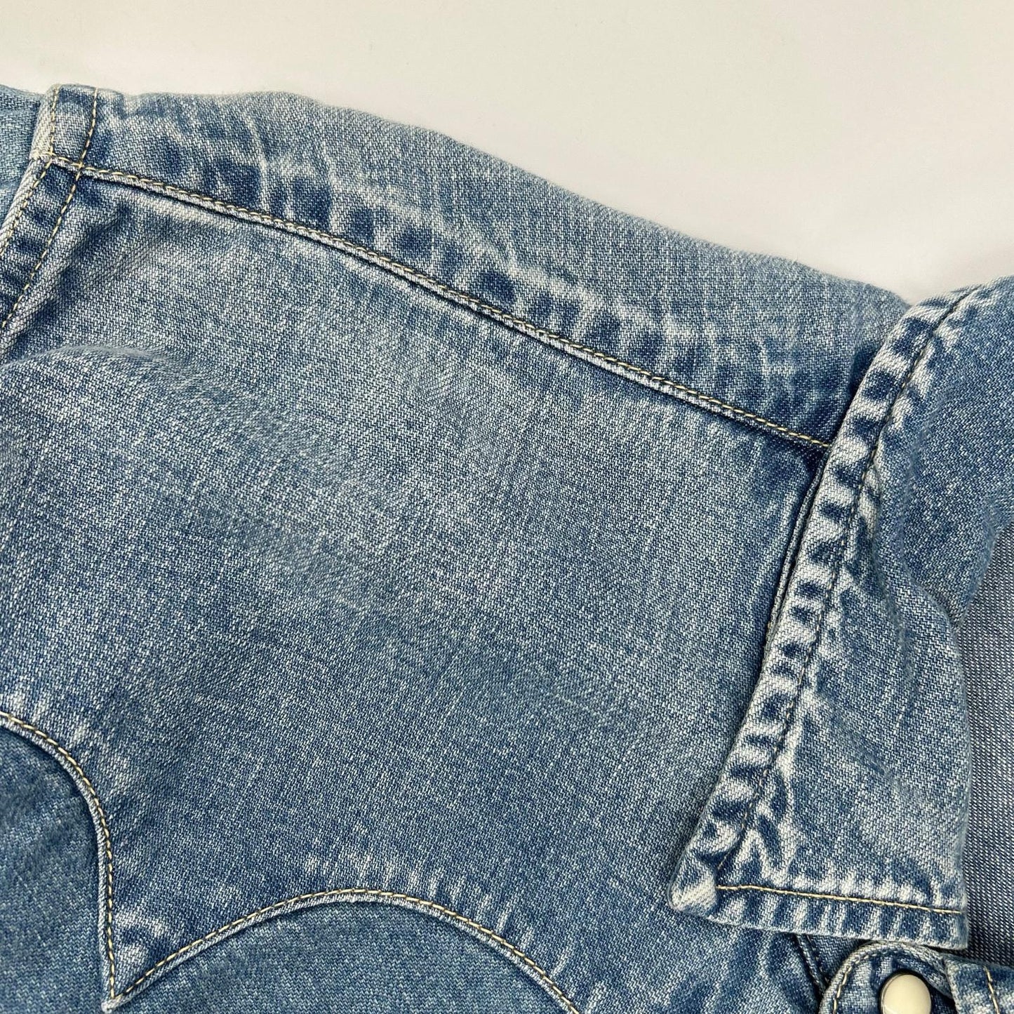 KAPITAL Western Denim Shirt Indigo Size XL