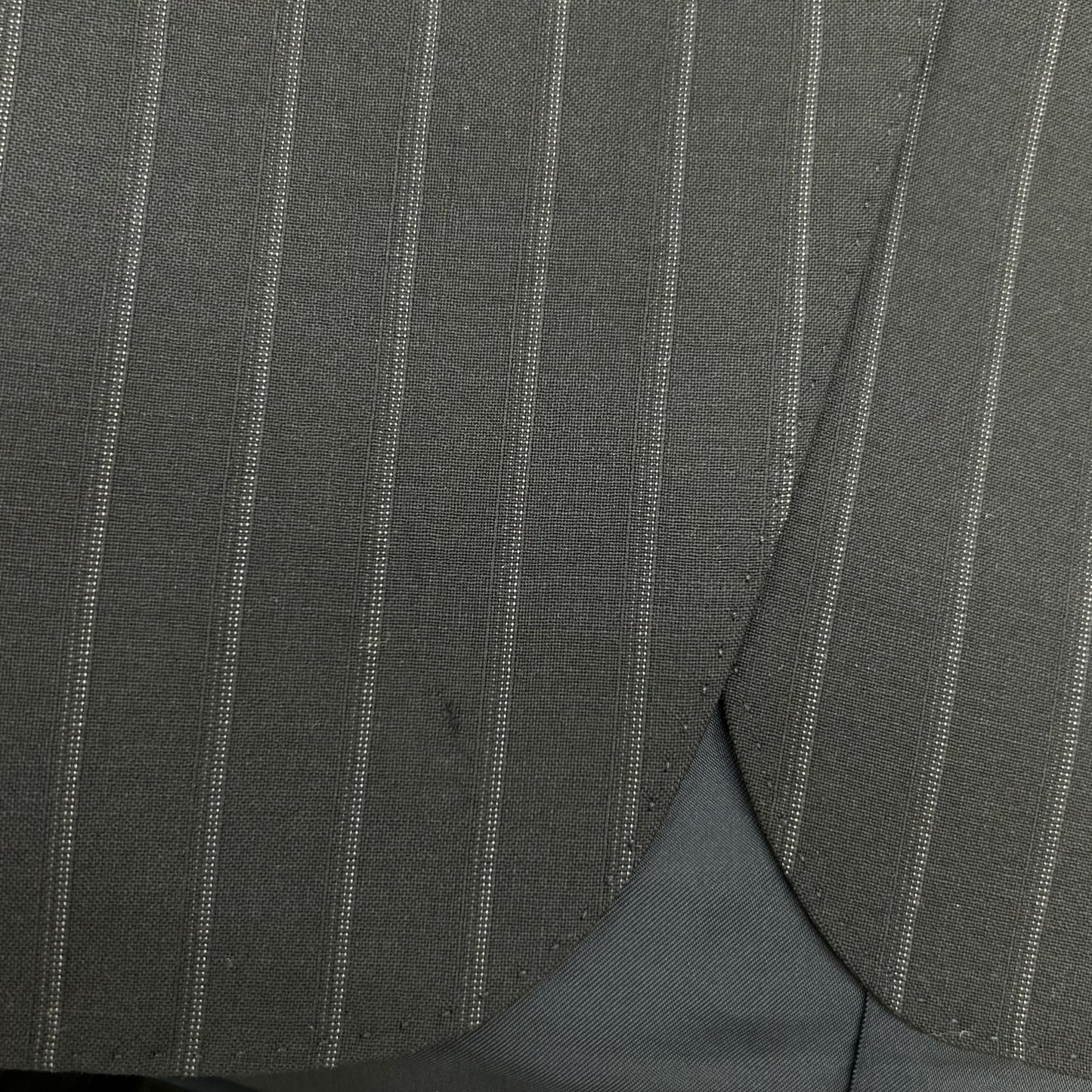 GUCCI Striped 3B Wool Blazer Black