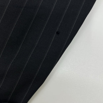 GUCCI Striped 3B Wool Blazer Black