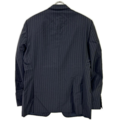GUCCI Striped 3B Wool Blazer Black