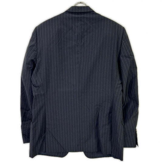 GUCCI Striped 3B Wool Blazer Black