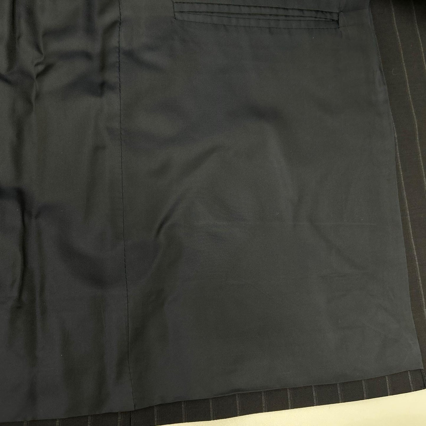 GUCCI Striped 3B Wool Blazer Black