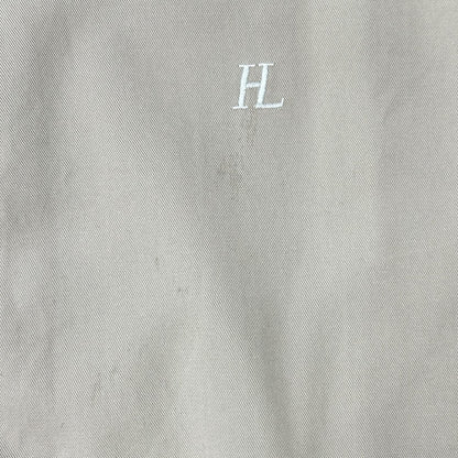 Helmut Lang Era Italian Cotton Shirt Beige Size 52