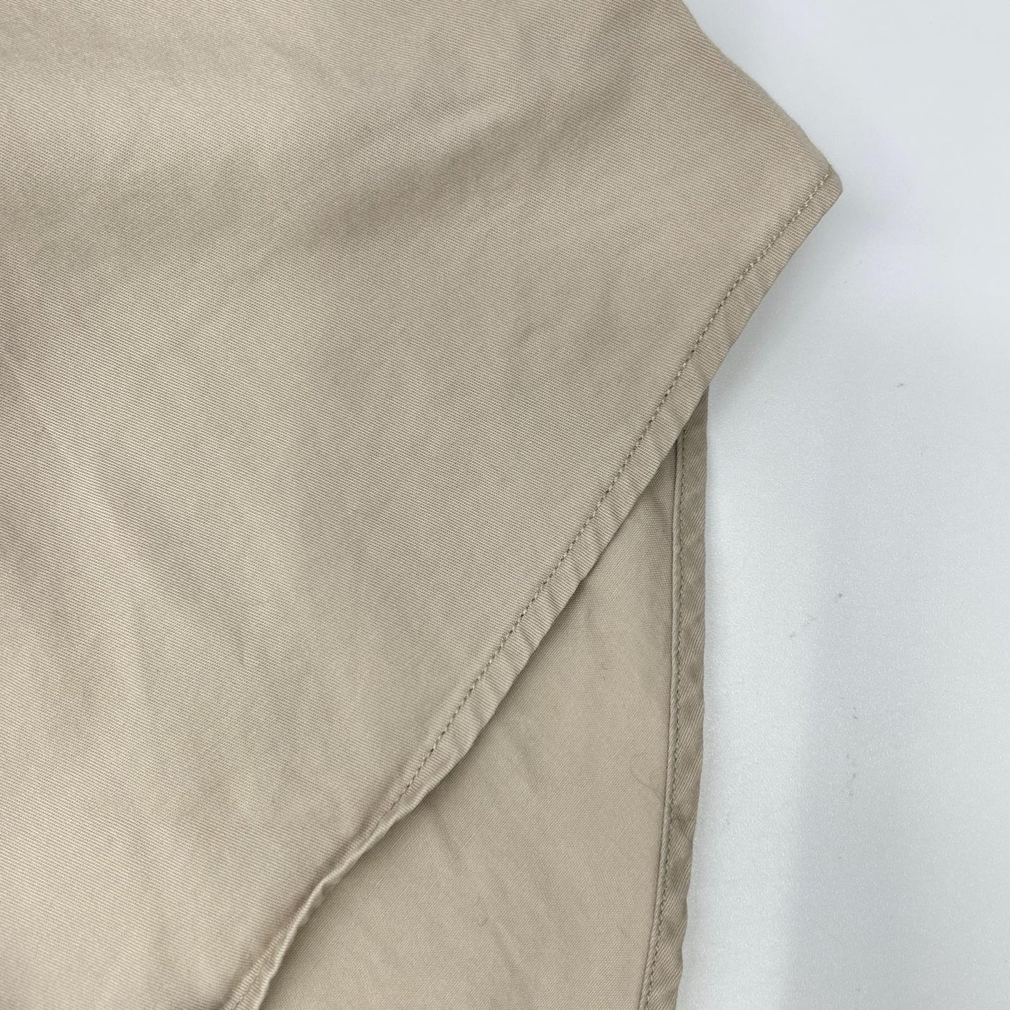 Helmut Lang Era Italian Cotton Shirt Beige Size 52
