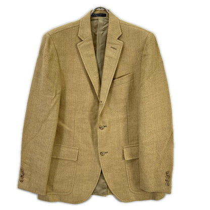 POLObyRalphLauren 90s Italian Linen 3-Button Jacket Size 42