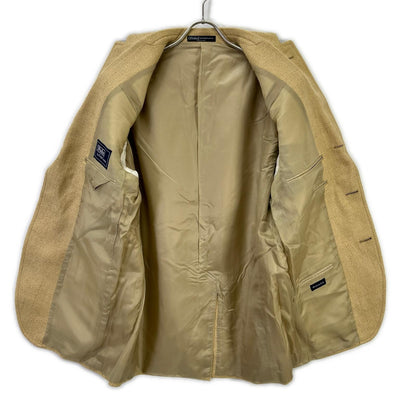 POLObyRalphLauren 90s Italian Linen 3-Button Jacket Size 42