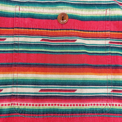 POLObyRalphLauren 90s Native Pattern Long Sleeve Polo Size L