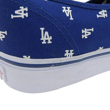 VANS MLB Dodgers Authentic Canvas Sneakers Size 10.5(US)