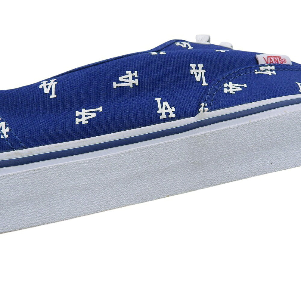 VANS MLB Dodgers Authentic Canvas Sneakers Size 10.5(US)