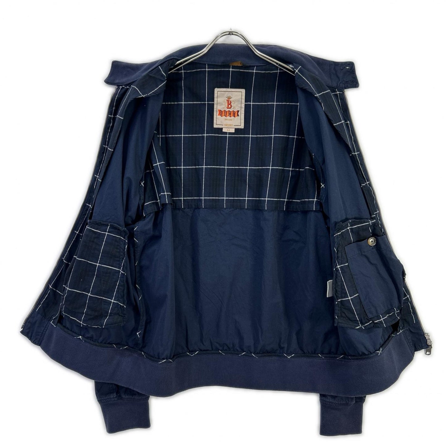 BARACUTA Navy British Made G9 Harrington Jacket Size 44