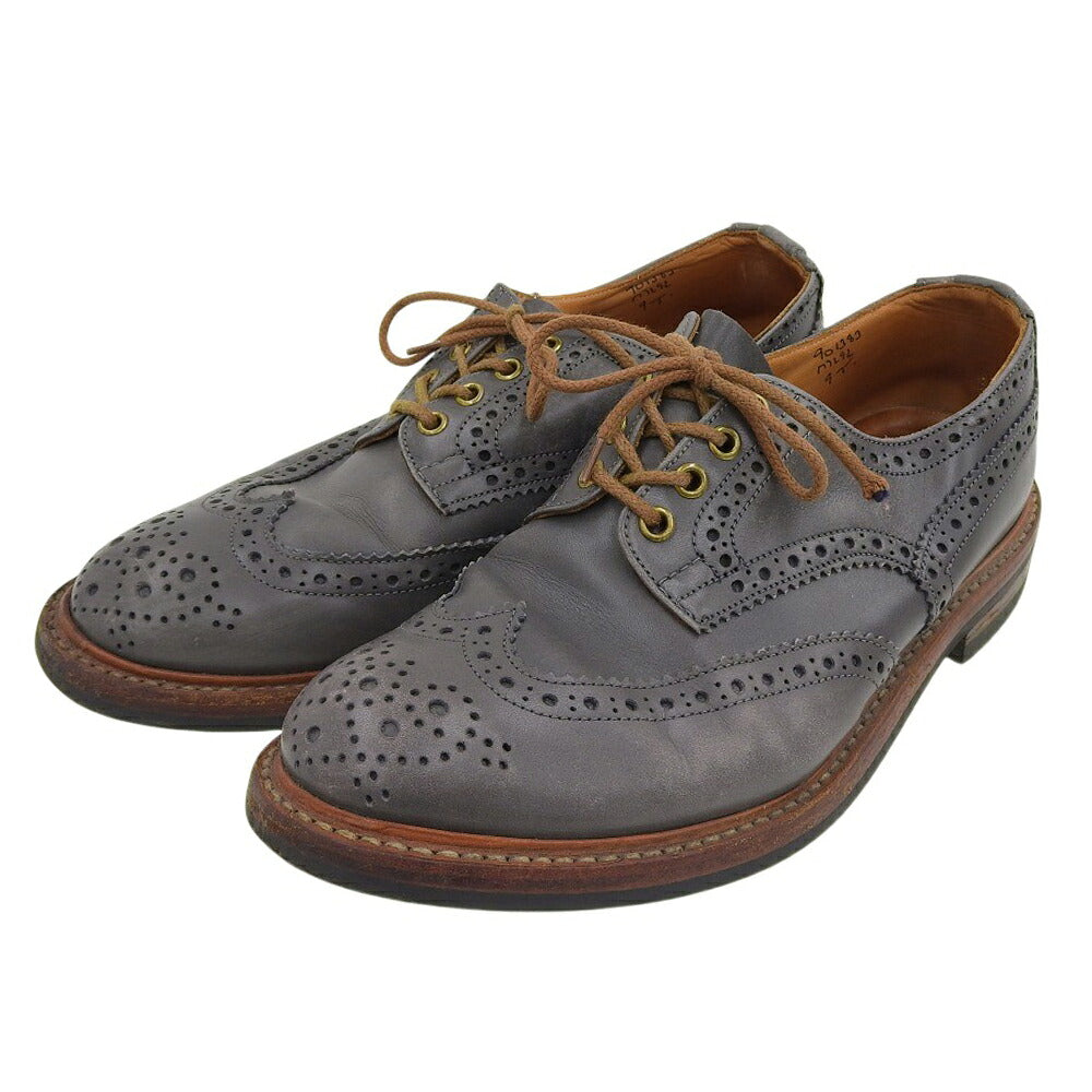 Tricker's Bouton Leather Wingtip Sneakers Size 9.5