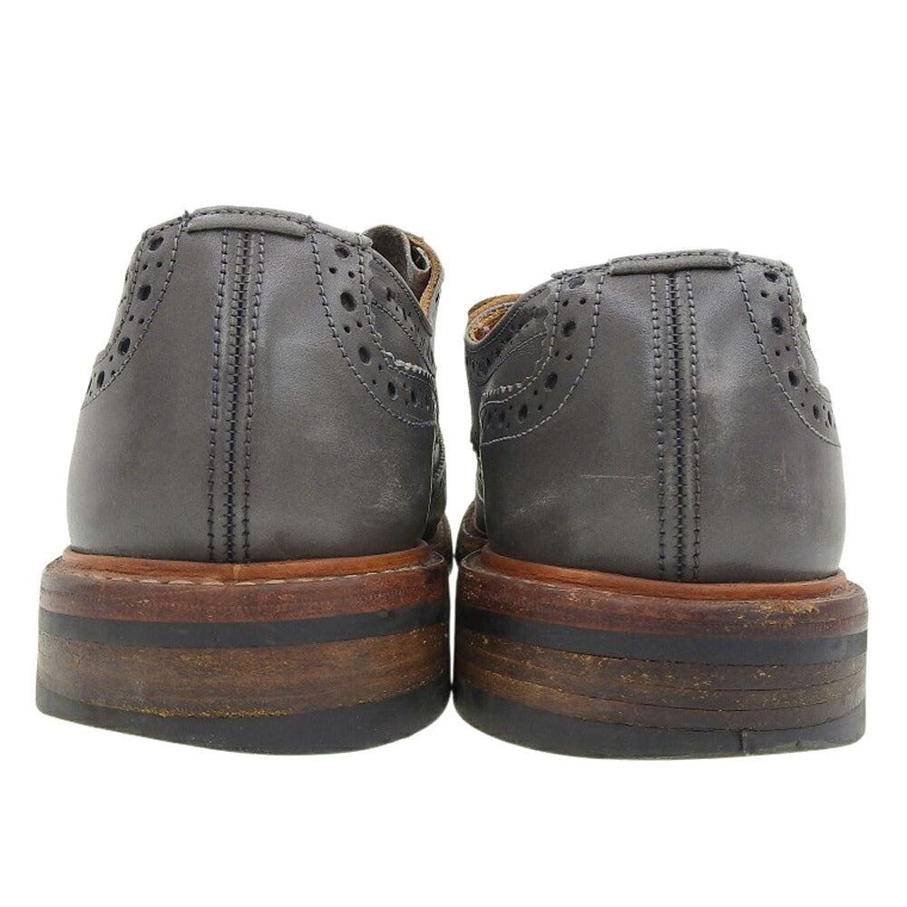 Tricker's Bouton Leather Wingtip Sneakers Size 9.5