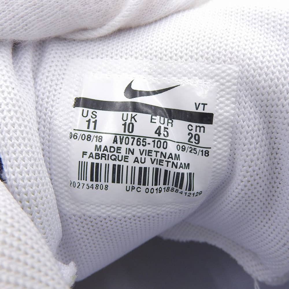 NIKE Air Max 95 Black/White Mesh Sneakers Size 11(US)
