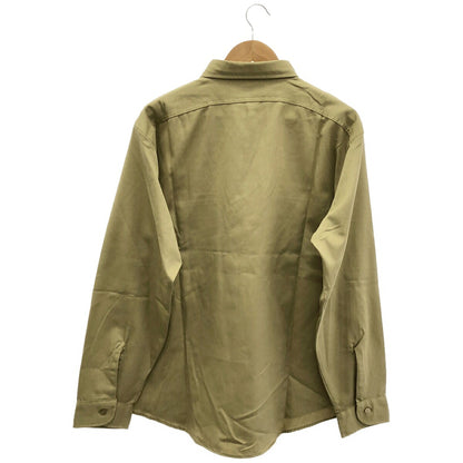 BIG YANK 70's Beige Long Sleeve Work Shirt Size XL