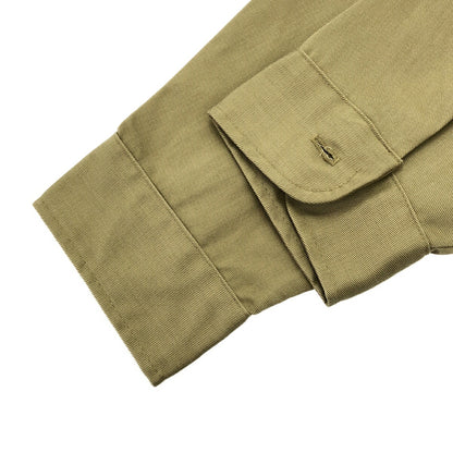 BIG YANK 70's Beige Long Sleeve Work Shirt Size XL