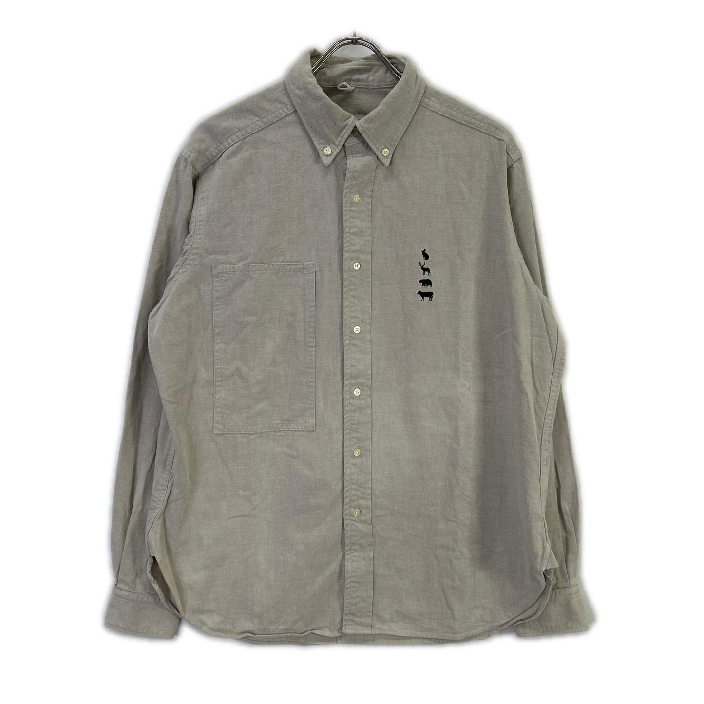 Mountain Research MTR-842 Cotton Animal Shirt Gray