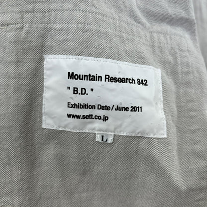 Mountain Research MTR-842 Cotton Animal Shirt Gray