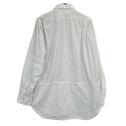 Engineered Garments Dot Pattern Cotton Shirt White Size M