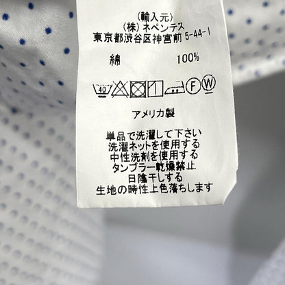 Engineered Garments Dot Pattern Cotton Shirt White Size M