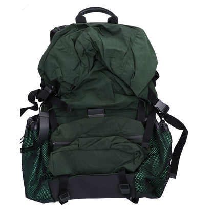 BOTTEGA VENETA Nylon Backpack Green/Black Size ONE SIZE