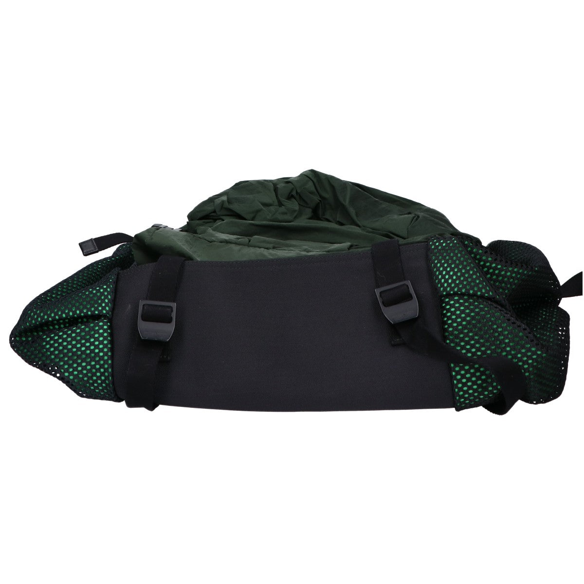 BOTTEGA VENETA Nylon Backpack Green/Black Size ONE SIZE