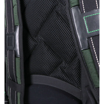 BOTTEGA VENETA Nylon Backpack Green/Black Size ONE SIZE