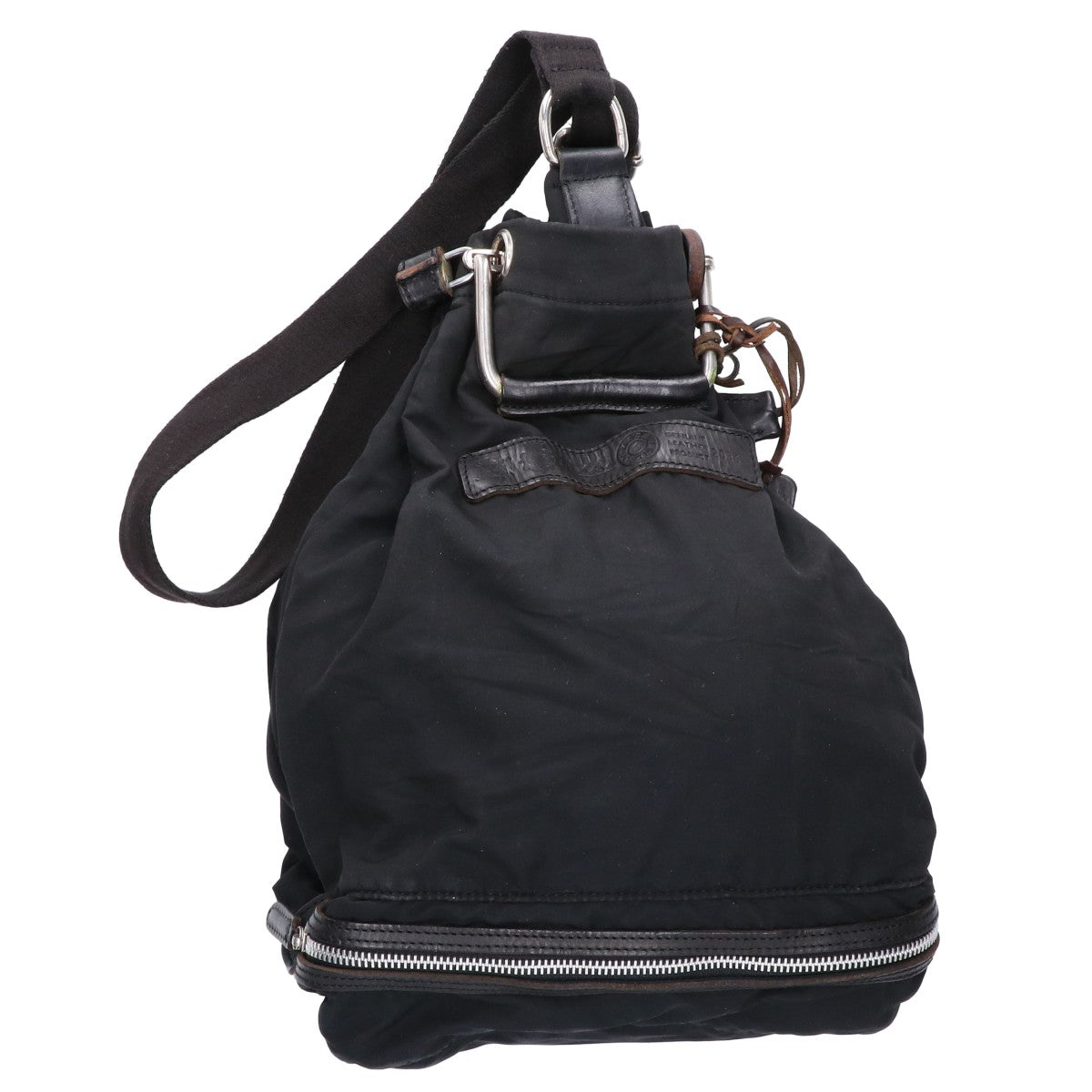 Felisi 2086 Nylon x Leather One Bag Black Size ONE SIZE