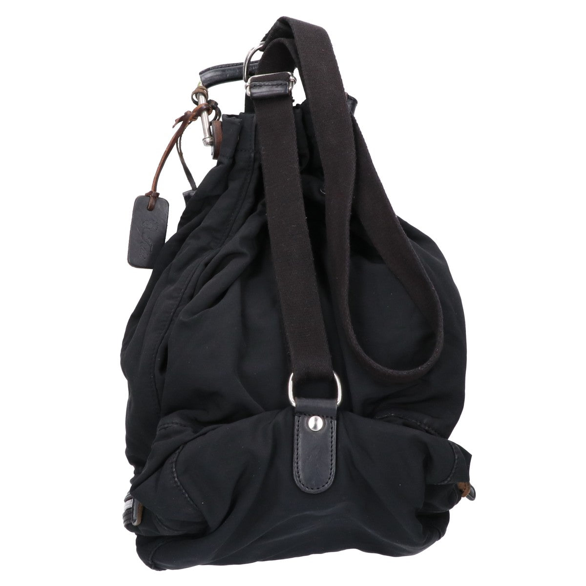 Felisi 2086 Nylon x Leather One Bag Black Size ONE SIZE