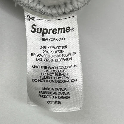 Supreme 22AW Box Logo Crewneck Gray Cotton Size XL