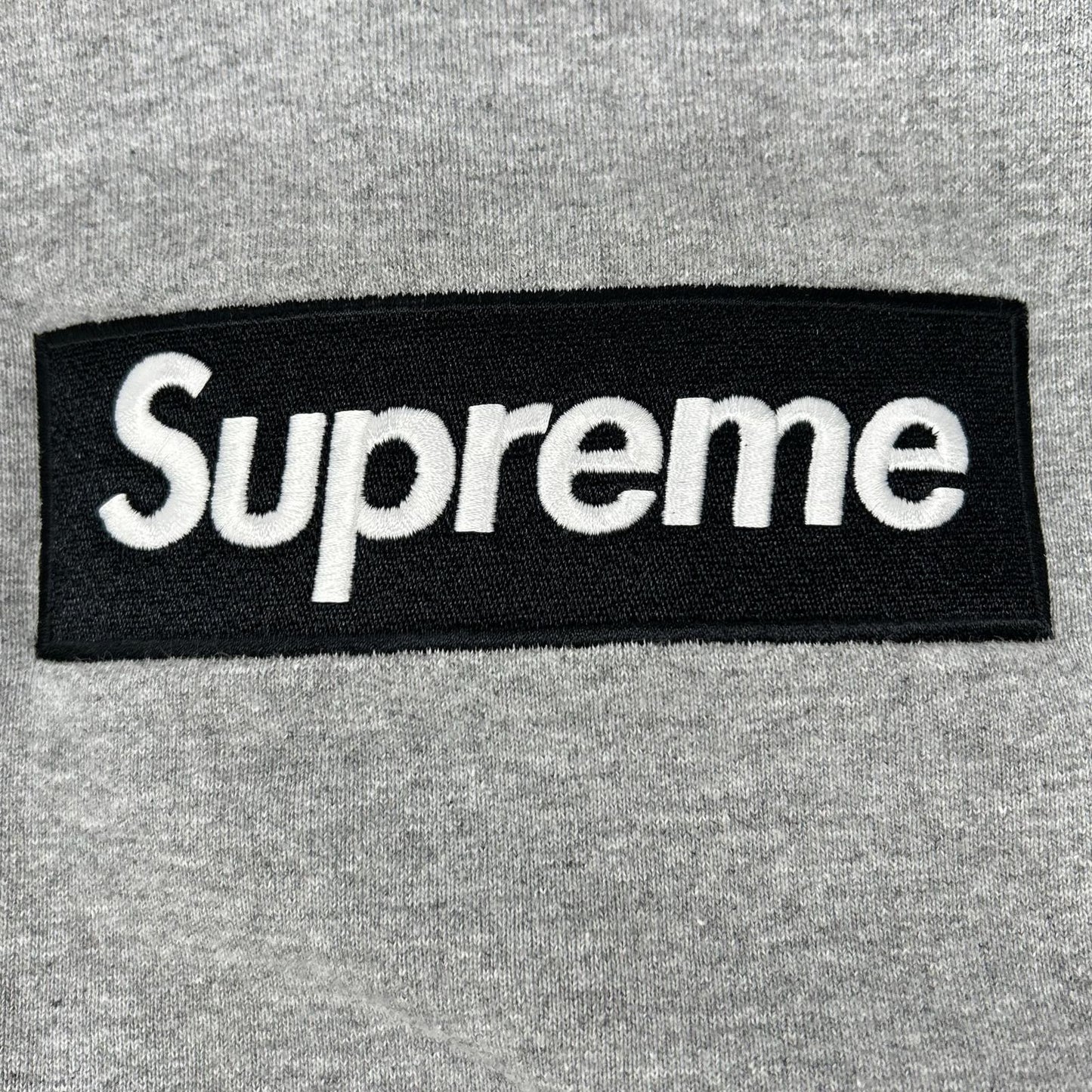 Supreme 22AW Box Logo Crewneck Gray Cotton Size XL