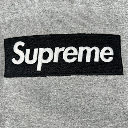 Supreme 22AW Box Logo Crewneck Gray Cotton Size XL