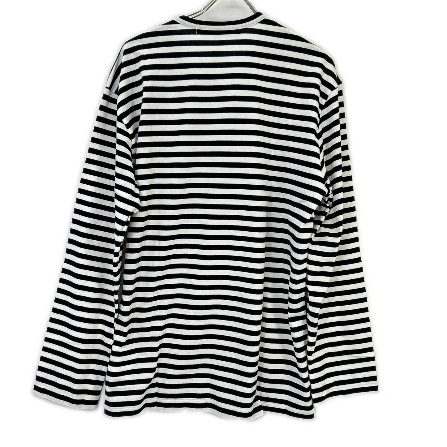 PLAYCOMMEdesGARCONS Striped T-Shirt White/Black Size XXL