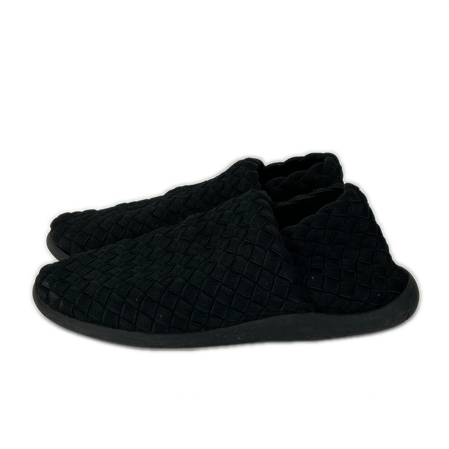 BOTTEGA VENETA Intrecciato Sneakers Black Size EU 42