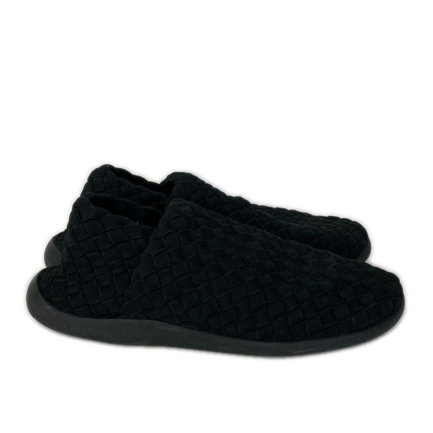 BOTTEGA VENETA Intrecciato Sneakers Black Size EU 42