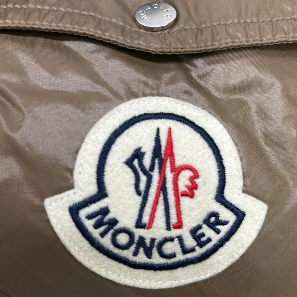 MONCLER 41305 K2 Special Brown Down Jacket Size 2