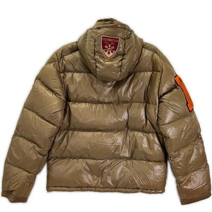 MONCLER 41305 K2 Special Brown Down Jacket Size 2